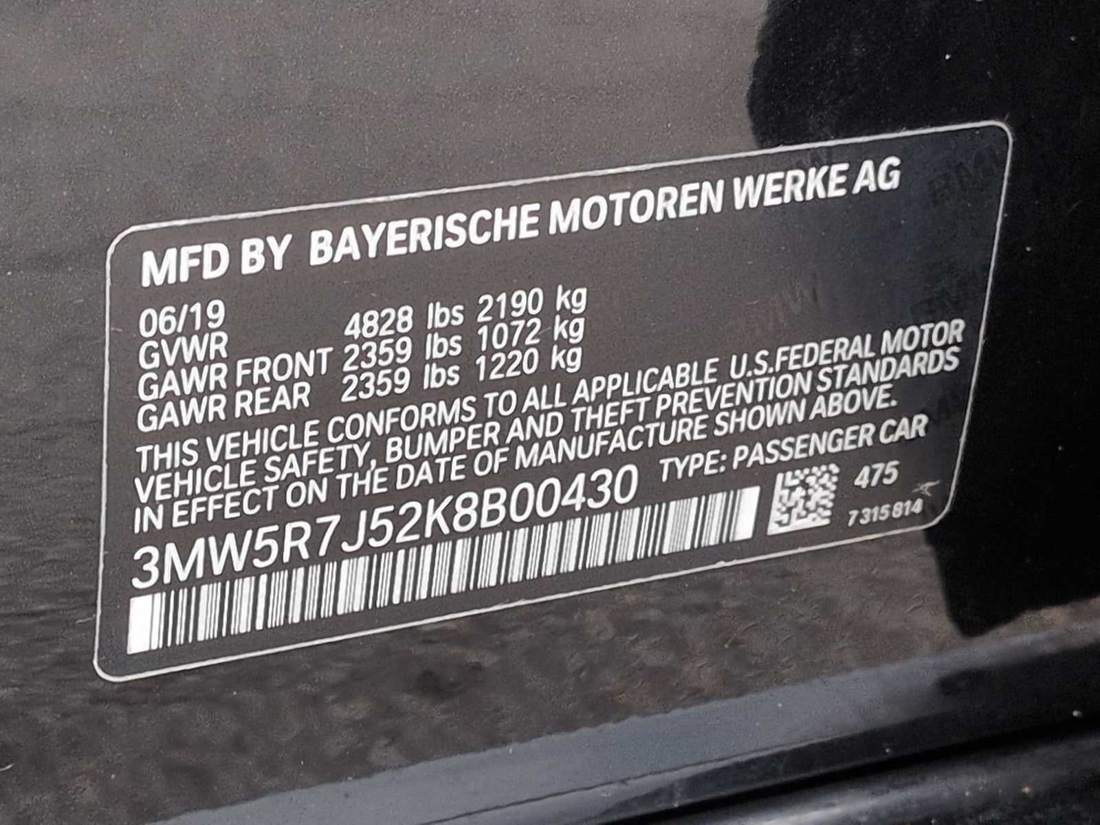 BMW Serie 3 330i xDrive de 2019