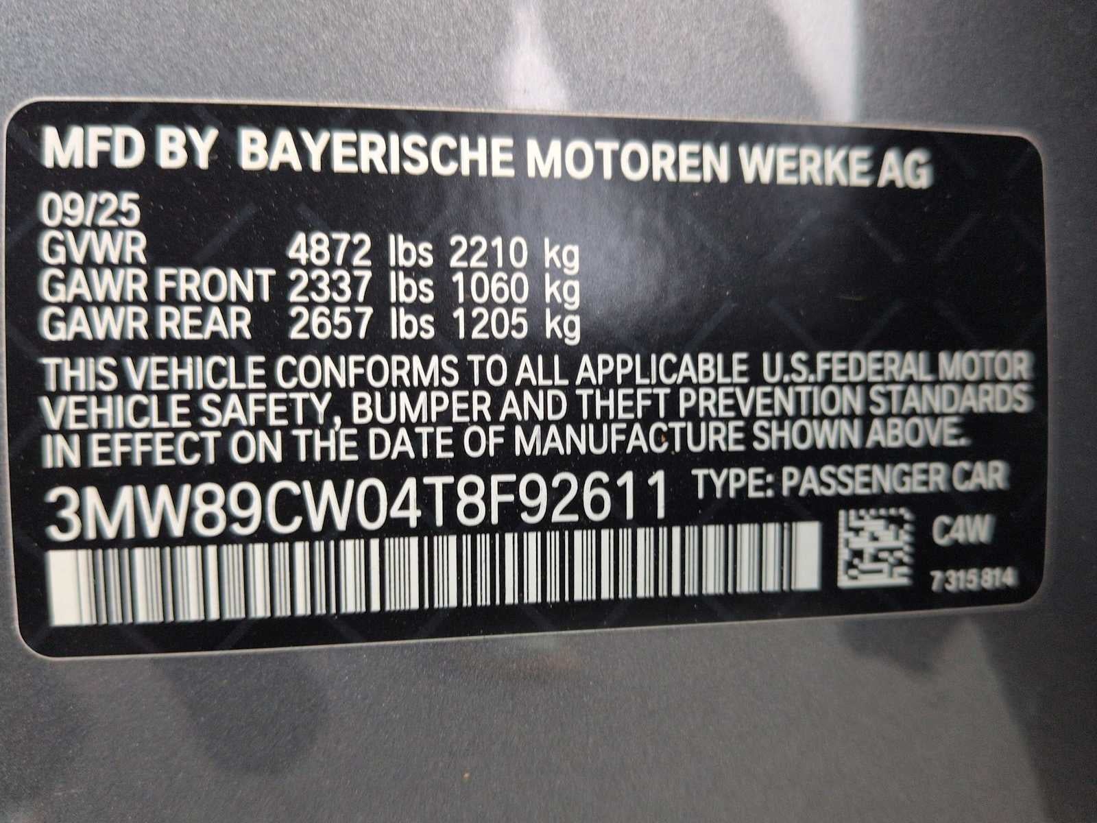 2026 BMW 330i NA xDrive 330i NA xDrive