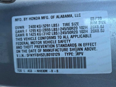 Honda Passport EX-L 2020