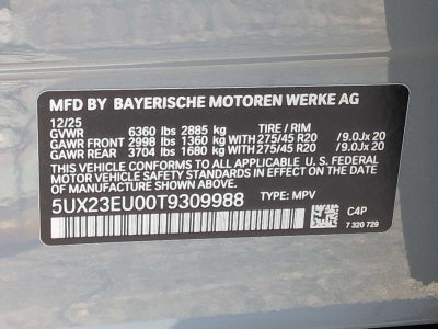 2026 BMW X5 xDrive40i