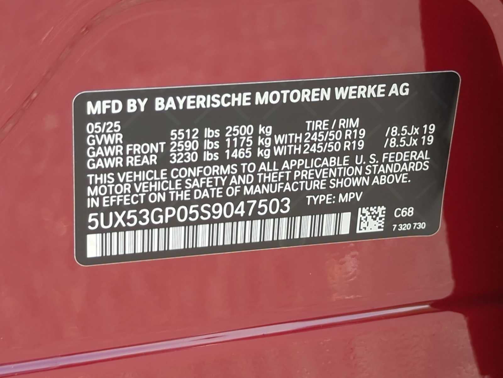 BMW X3 30 xDrive 30 xDrive 2025