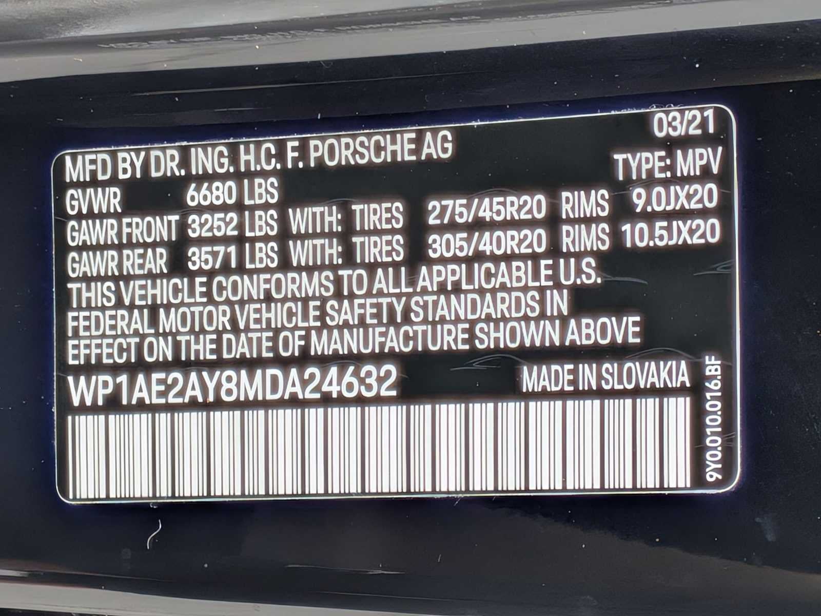 Porsche Cayenne E-Hybrid 2021