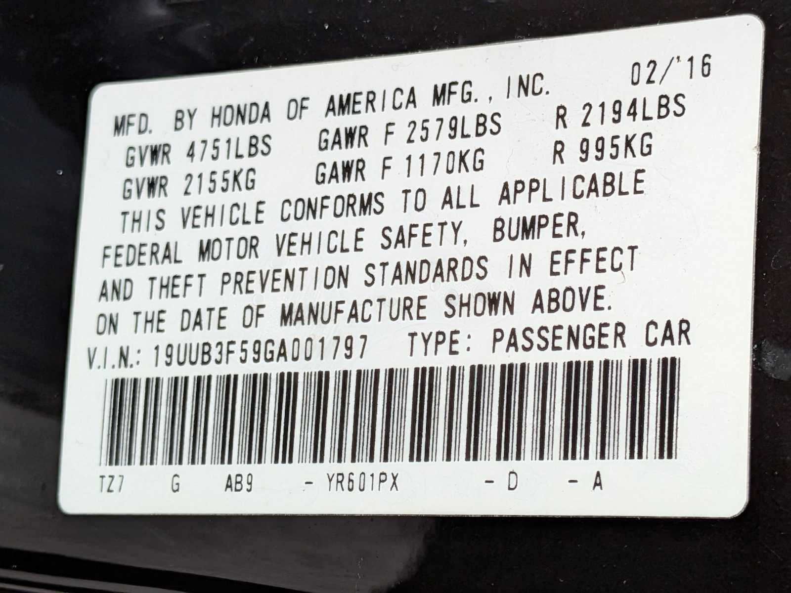 2016 Acura TLX V6 Tecnología