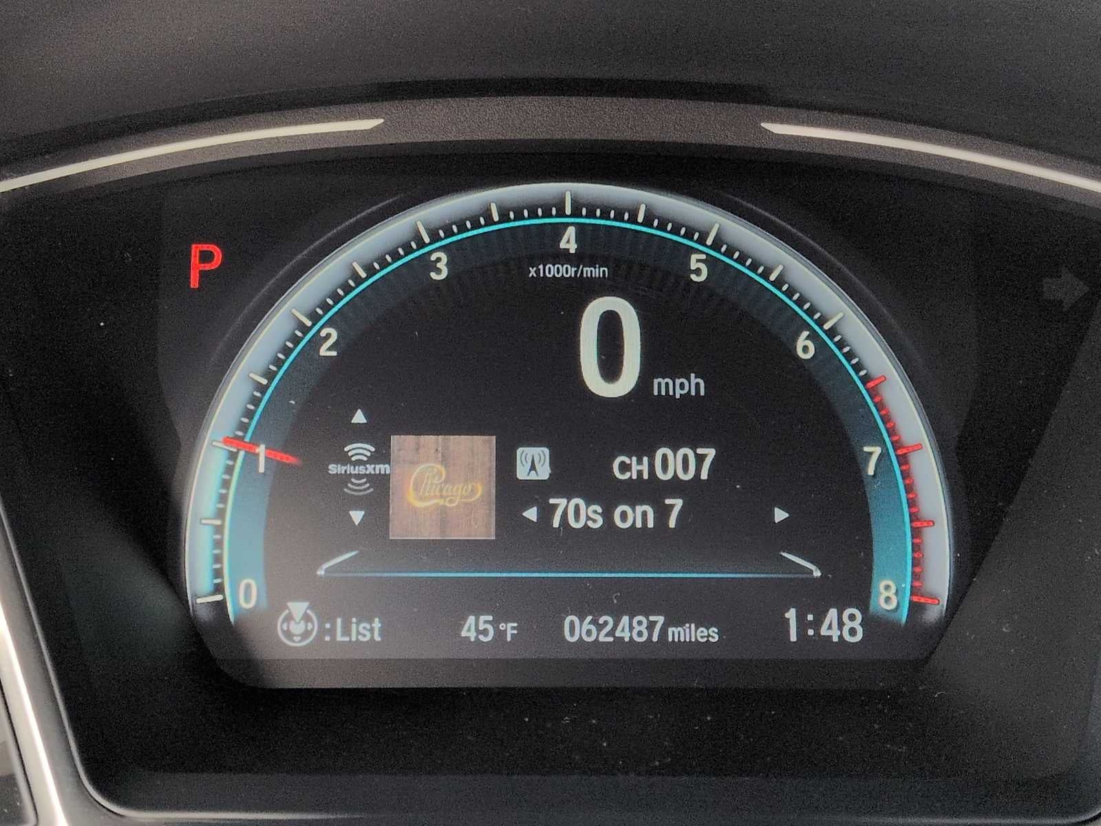 Honda Civic Sedán Touring 2017