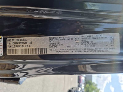 Jeep Wrangler 4xe Unlimited Sahara 2021