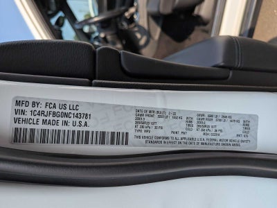 Jeep Grand Cherokee WK Limited 2022