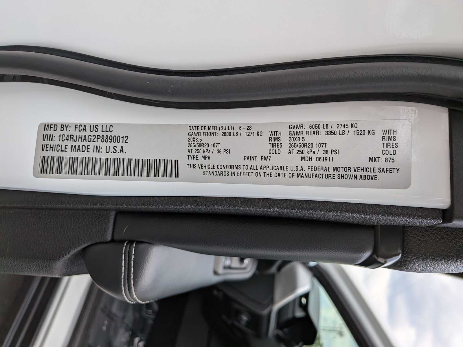 Jeep Grand Cherokee Altitude X 2023