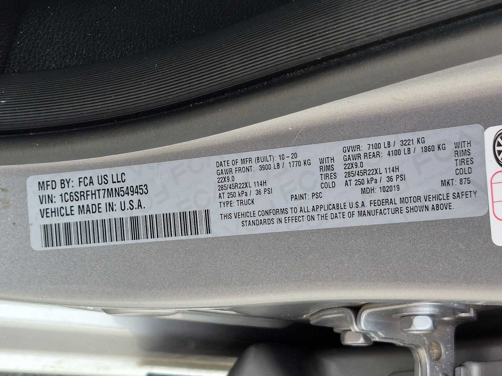 RAM 1500 Limited 2021