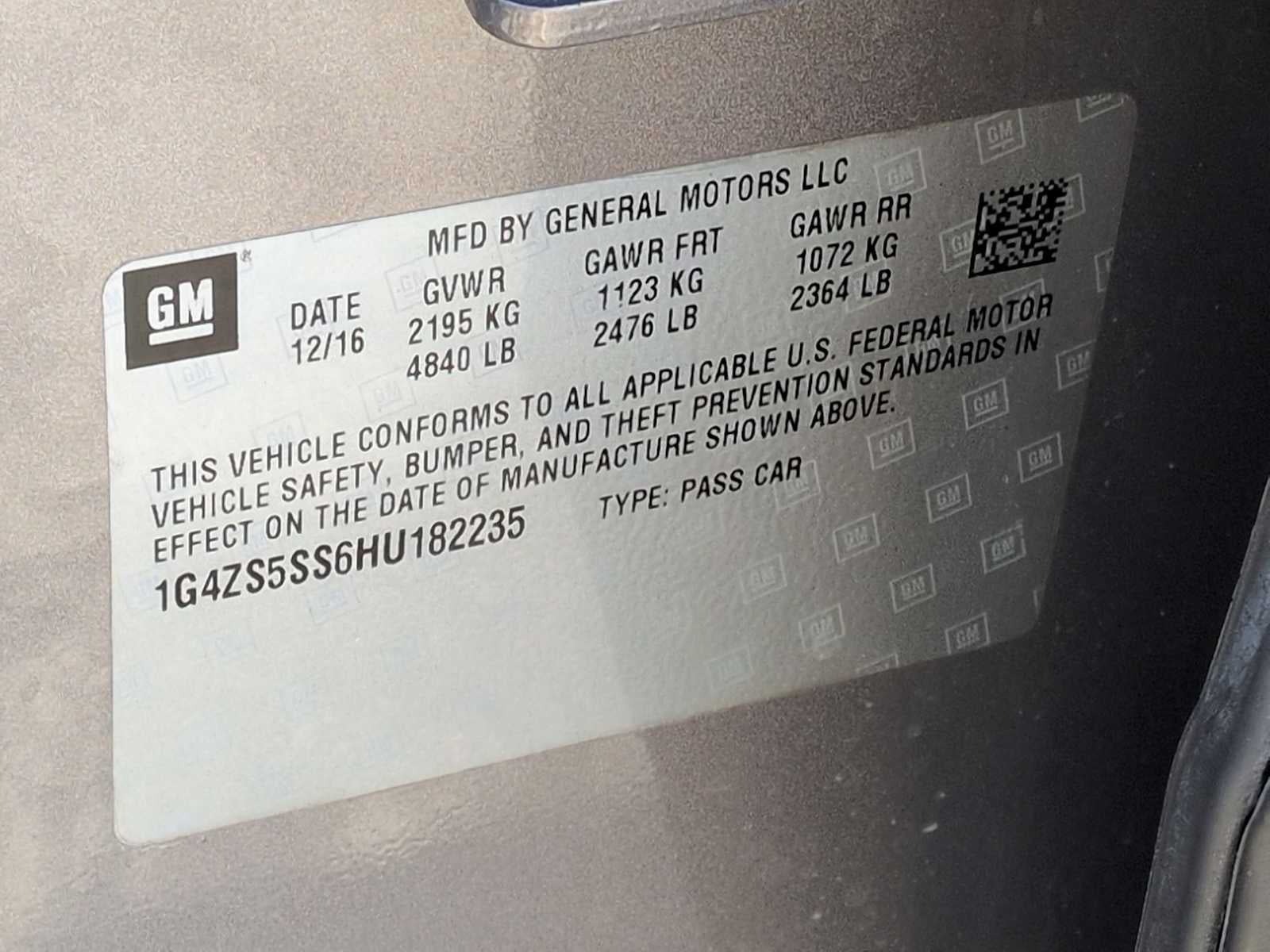 Buick LaCrosse Premium 2017