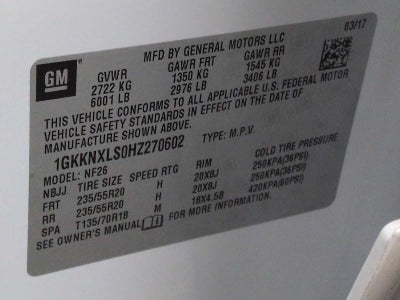 GMC Acadia Denali 2017