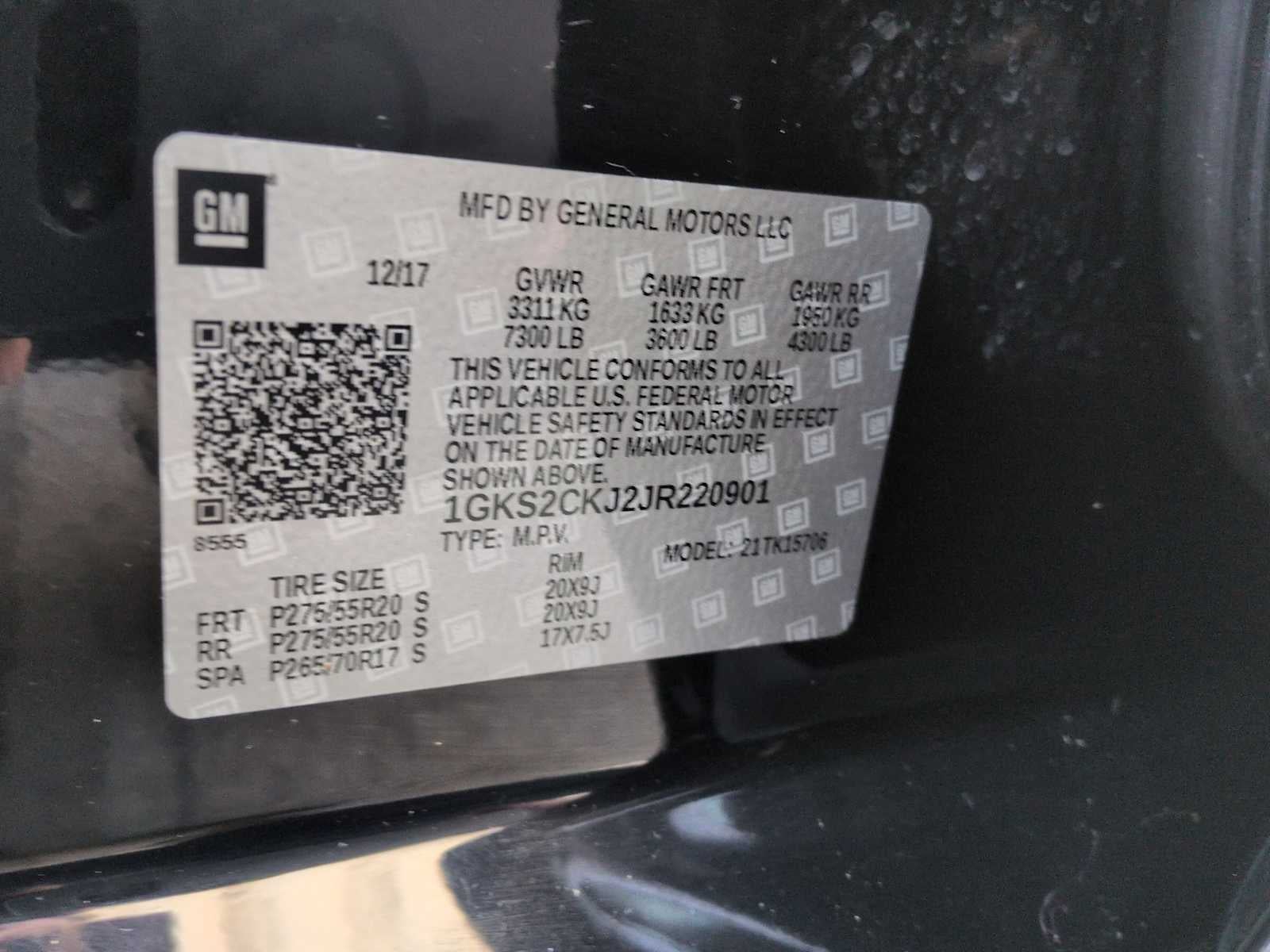 GMC Yukon Denali Denali 2018