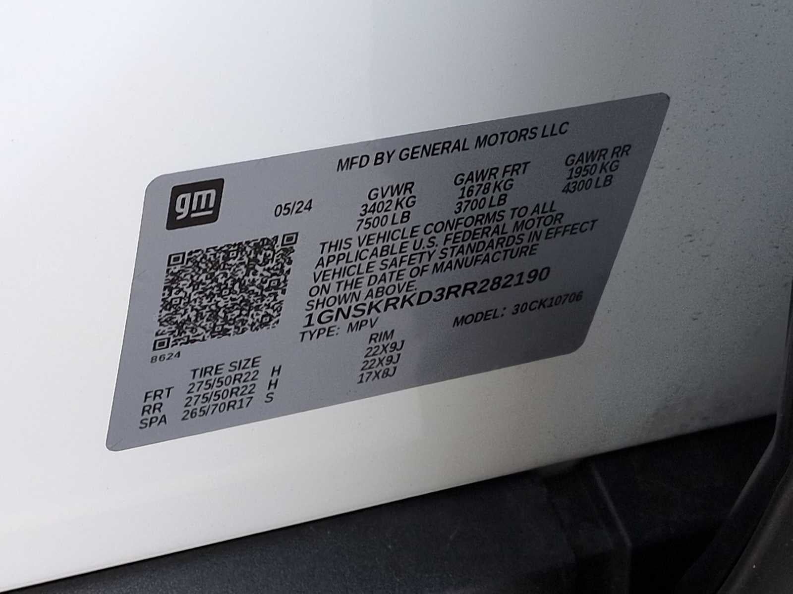 Chevrolet Tahoe RST 2024