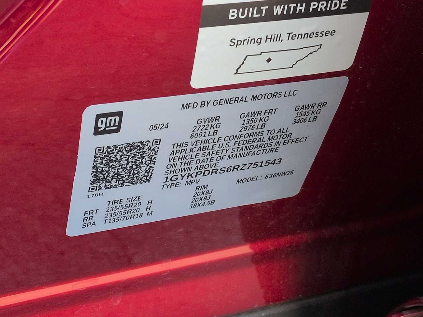 Cadillac XT6 AWD Premium Luxury 2024