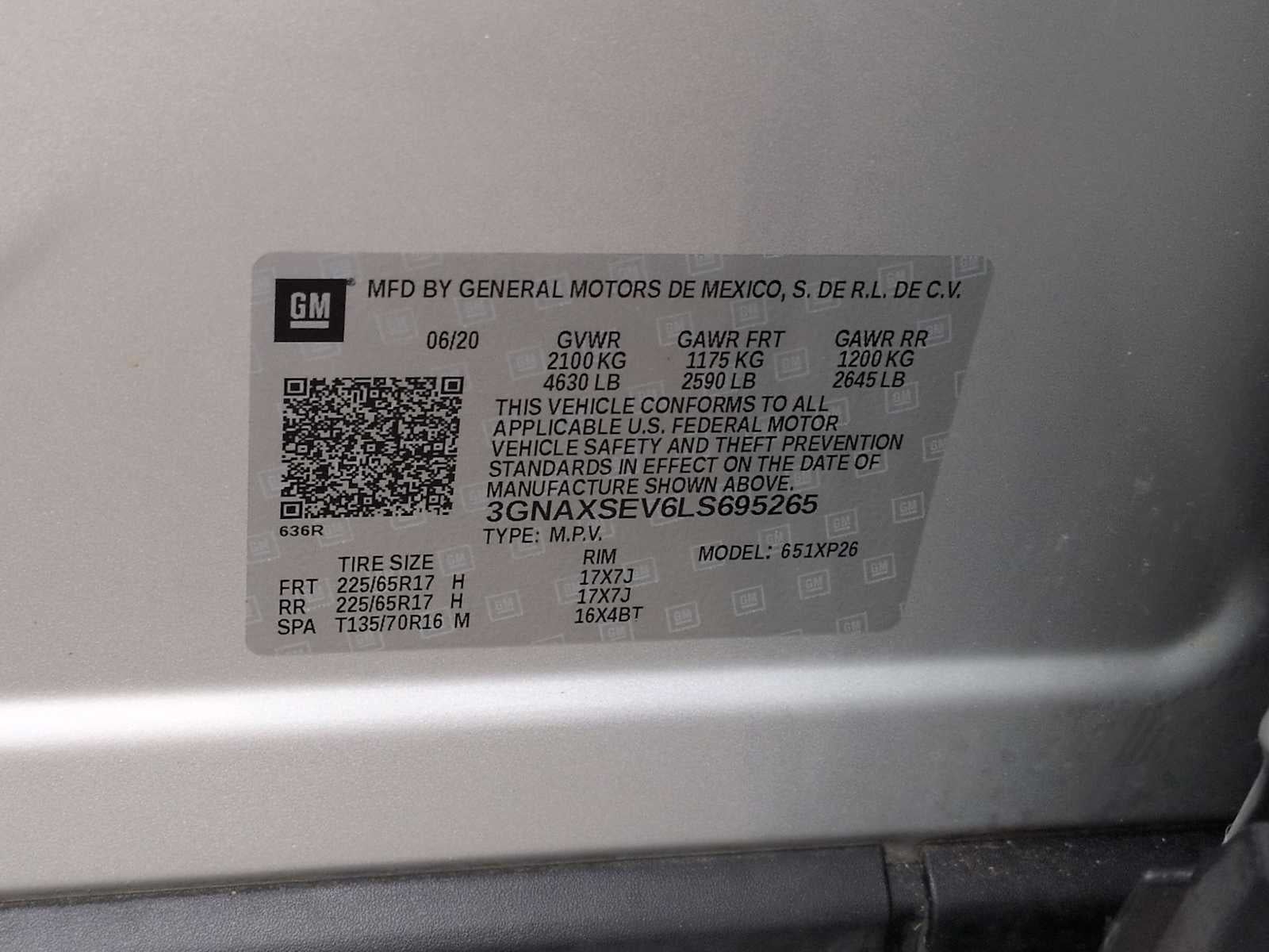 Chevrolet Equinox LS 2020