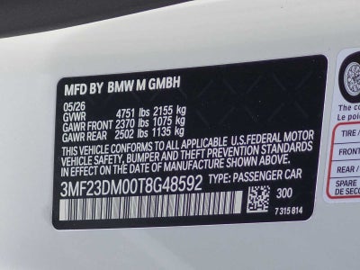 2026 BMW M2 Coupé