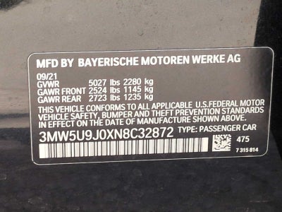 BMW Serie 3 M340i xDrive 2022