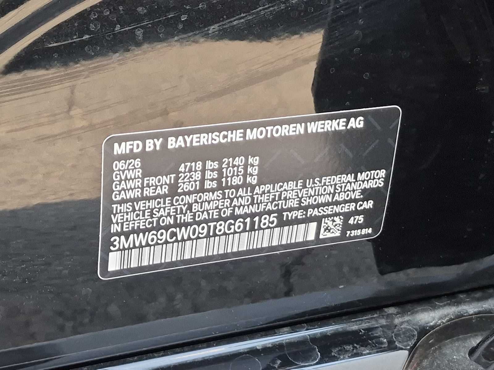 BMW Serie 3 330i NA de 2026