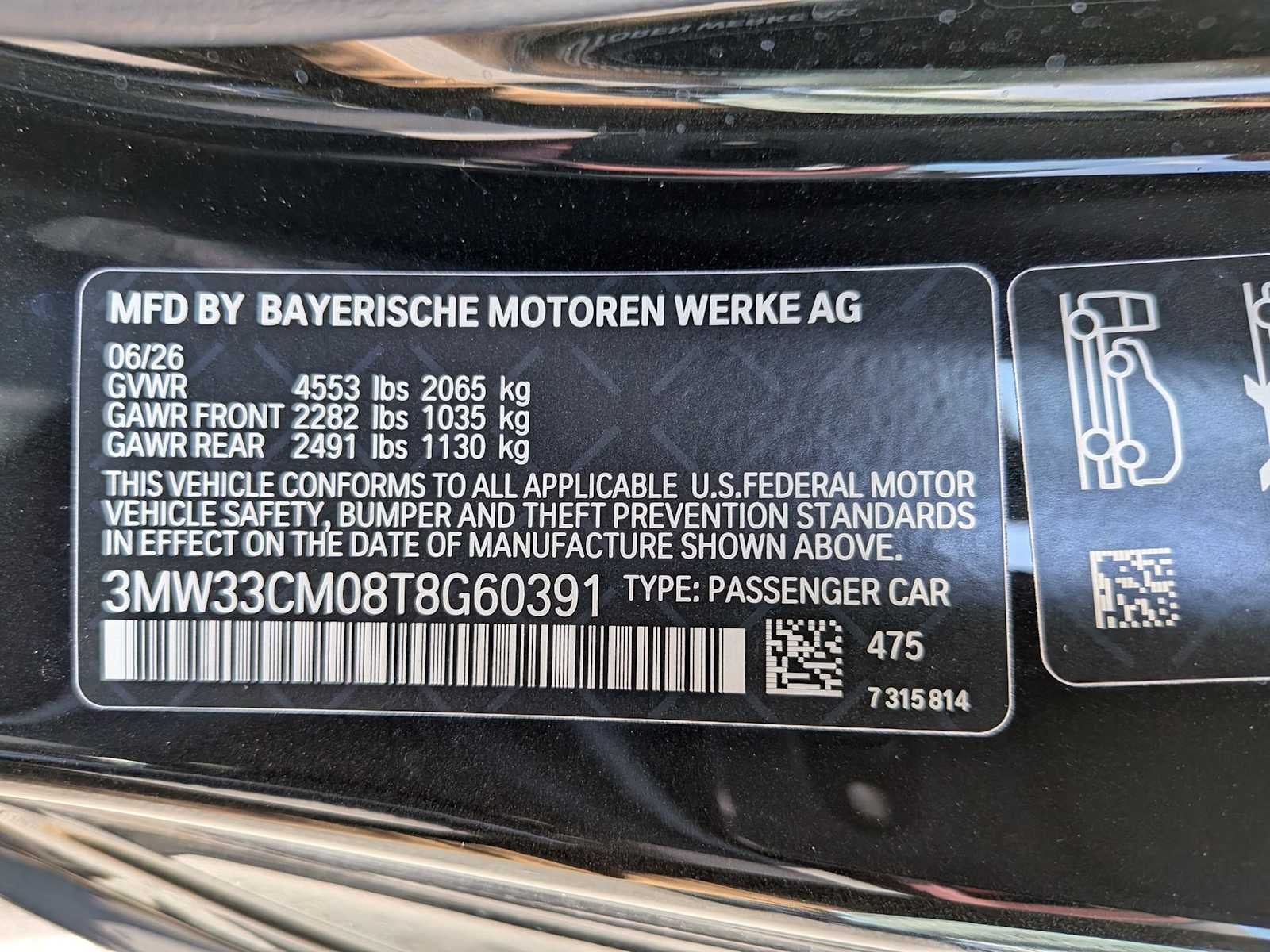 2026 BMW Serie 3 330i NA xDrive