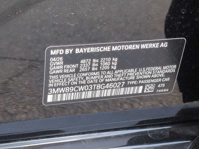 2026 BMW Serie 3 330i NA xDrive