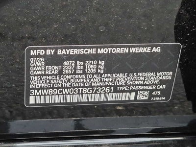 2026 BMW Serie 3 330i NA xDrive