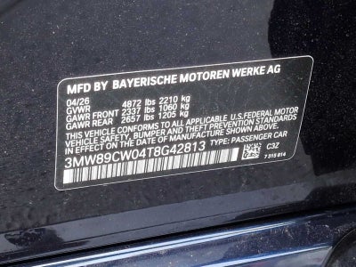 2026 BMW Serie 3 330i NA xDrive