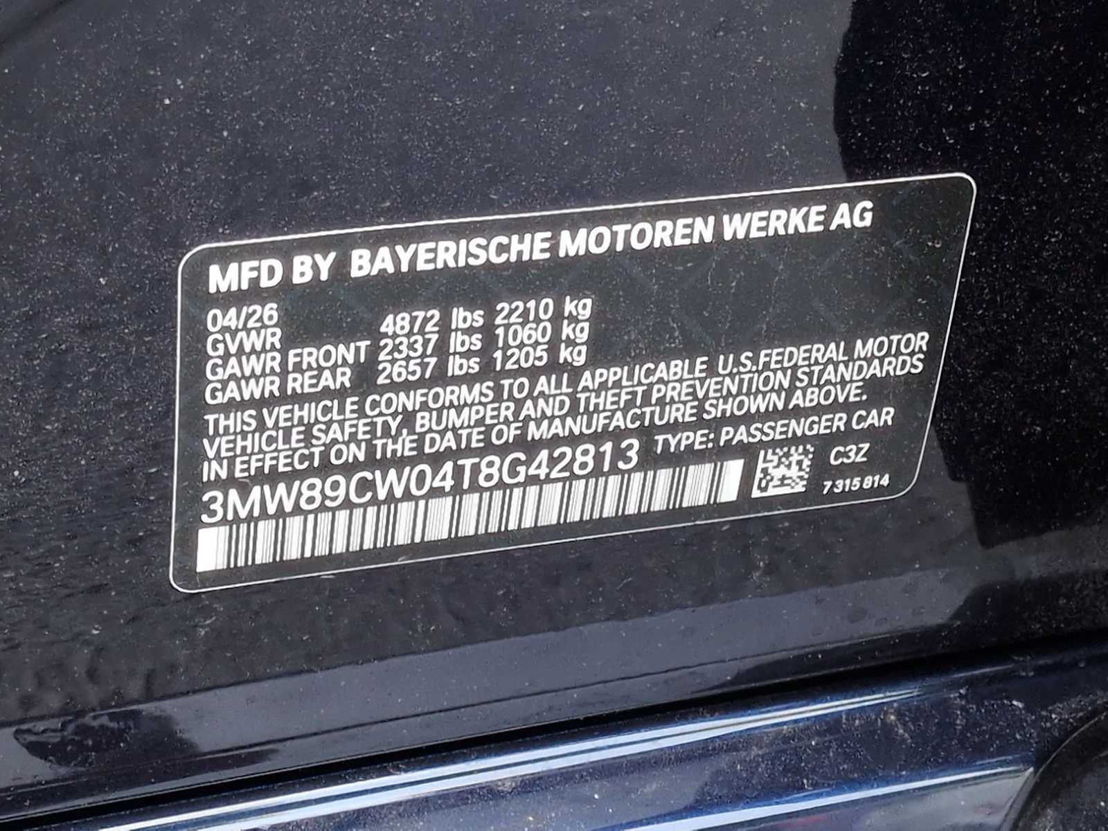 2026 BMW Serie 3 330i NA xDrive