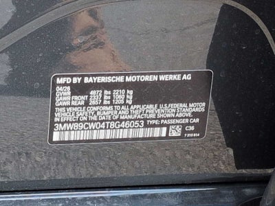 2026 BMW Serie 3 330i NA xDrive