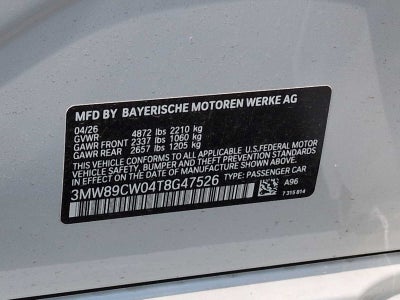 2026 BMW Serie 3 330i NA xDrive