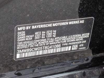 2026 BMW Serie 3 330i NA xDrive
