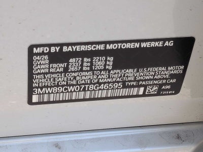 2026 BMW Serie 3 330i NA xDrive