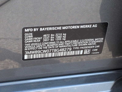 2026 BMW Serie 3 330i NA xDrive