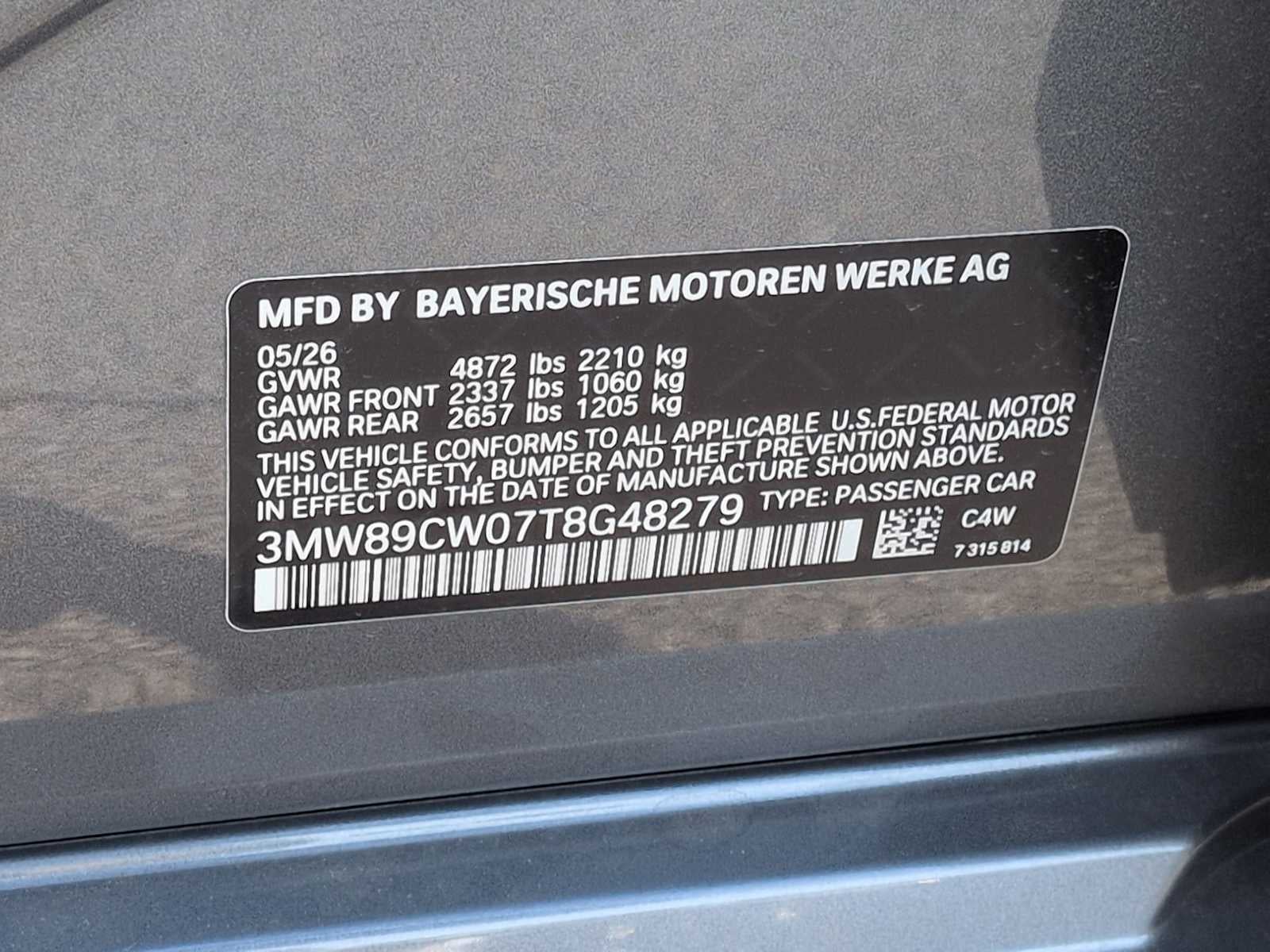 2026 BMW Serie 3 330i NA xDrive