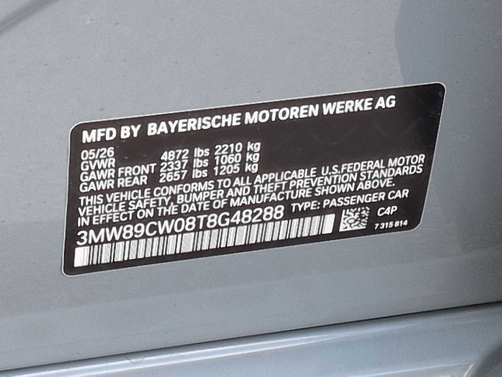 2026 BMW Serie 3 330i NA xDrive