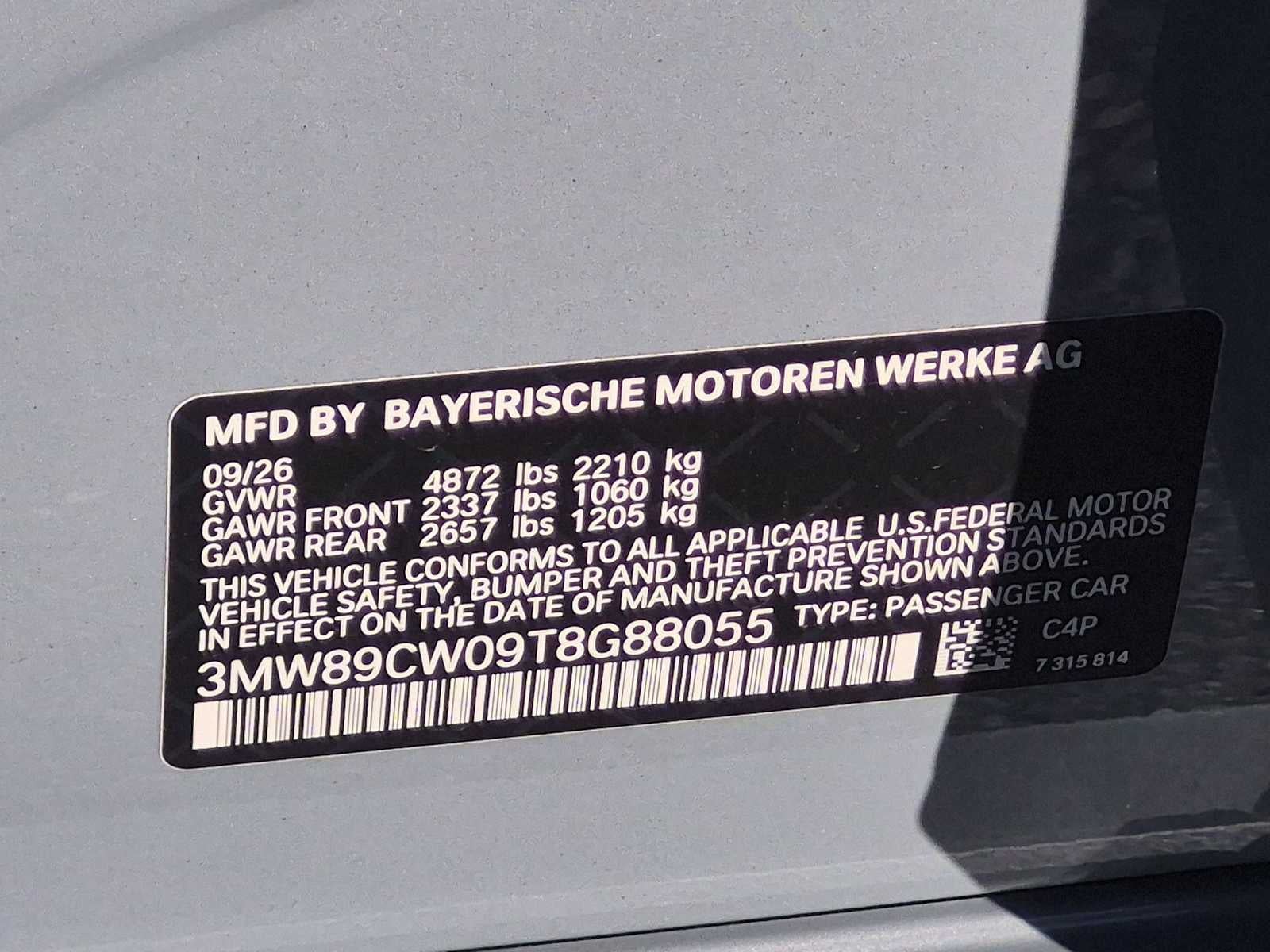 2026 BMW Serie 3 330i NA xDrive