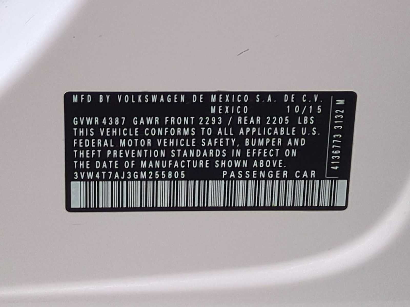 Volkswagen Jetta 2.0T GLI SE 2016