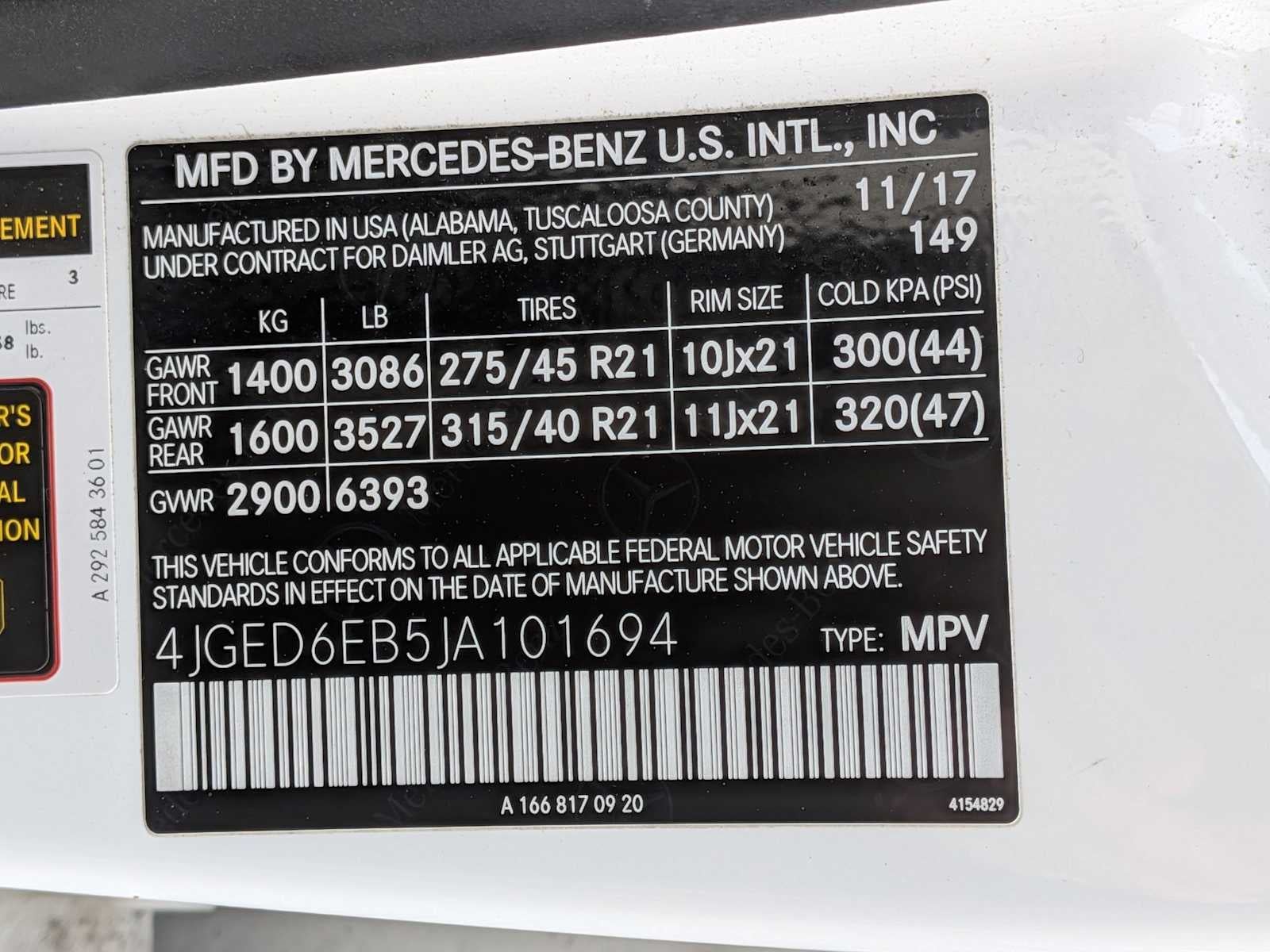 Mercedes-Benz AMG® GLE 43 AMG® GLE 43 2018