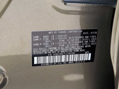 Subaru Outback Limited 2020
