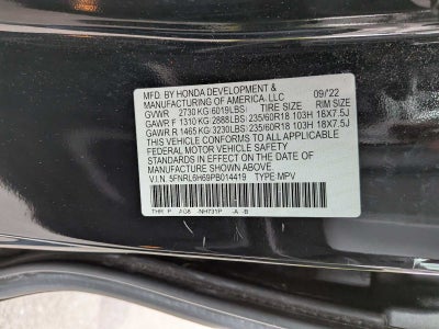 Honda Odyssey EX-L 2023