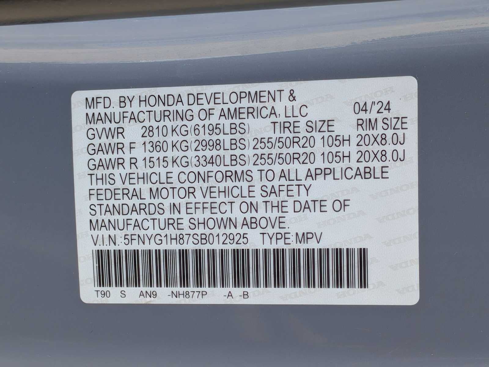Honda Pilot Elite 2025