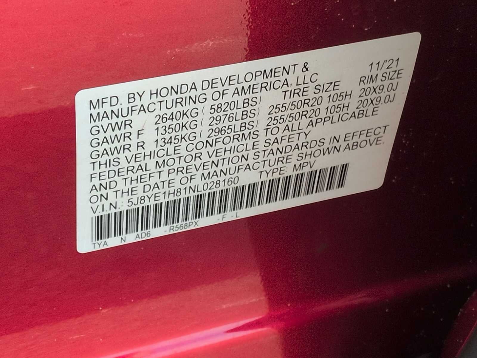 Acura MDX 2022 con paquete Advance