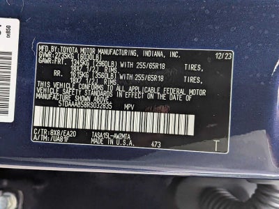 Toyota Grand Highlander XLE 2024