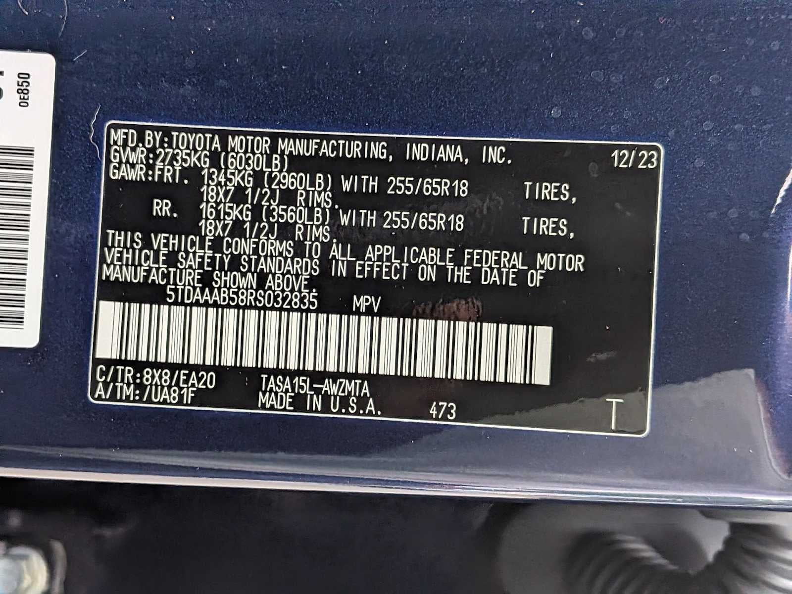 Toyota Grand Highlander XLE 2024
