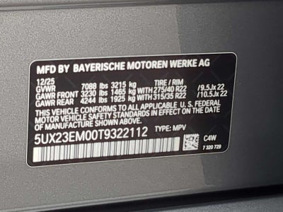 2026 BMW X7 xDrive40i