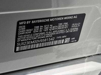 2027 BMW X7 xDrive40i