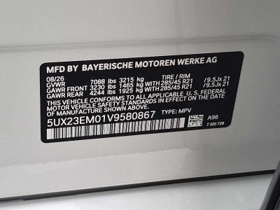 2027 BMW X7 xDrive40i