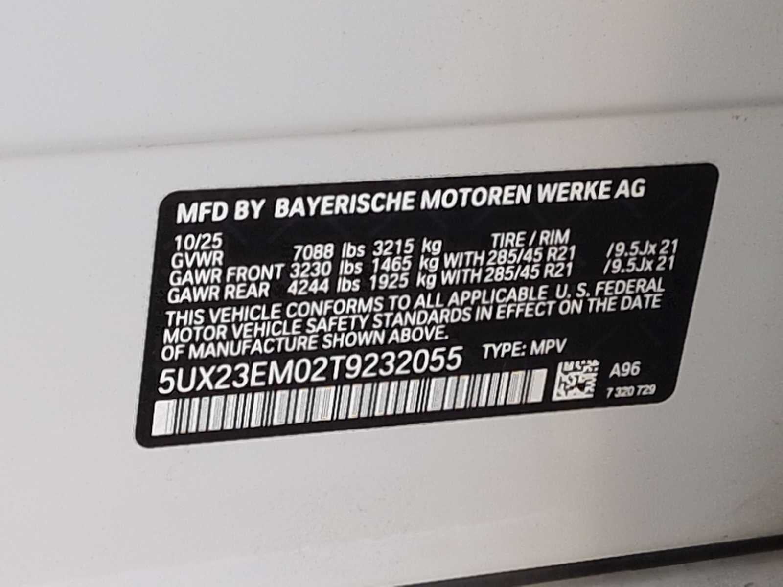 2026 BMW X7 xDrive40i