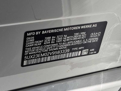 2027 BMW X7 xDrive40i