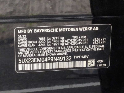 2023 BMW X7 xDrive40i