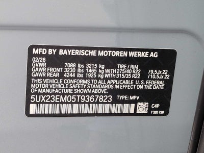 2026 BMW X7 xDrive40i