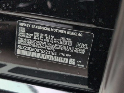 2026 BMW X7 xDrive40i